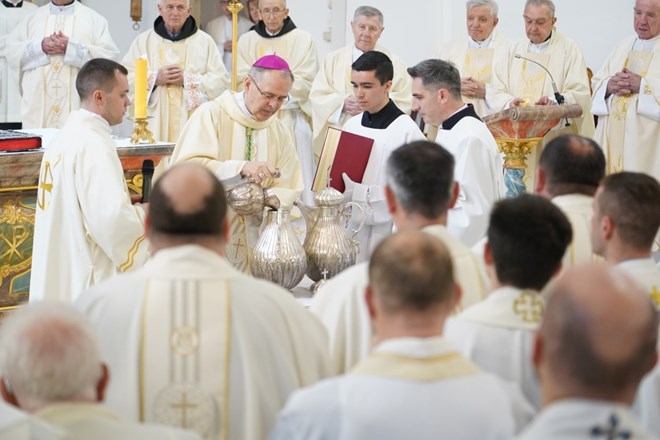 ​Misa posvete ulja u varaždinskoj katedrali